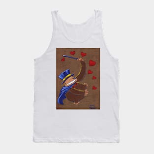 Valentine Magician Ape Tank Top